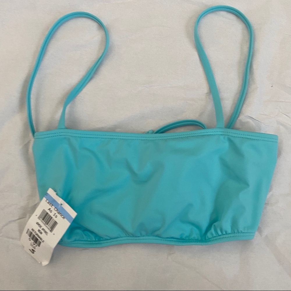 Bikini Lab Aqua Bandeau Bikini Top
